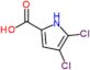 4,5-dichloro-1H-pyrrole-2-carboxylic acid