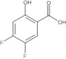 Ácido 4,5-difluoro-2-hidroxibenzoico