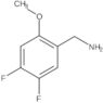 4,5-Difluoro-2-methoxybenzenemethanamine