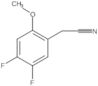 4,5-Difluoro-2-methoxybenzeneacetonitrile