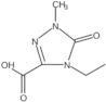 4-Ethyl-4,5-dihydro-1-methyl-5-oxo-1H-1,2,4-triazole-3-carboxylic acid