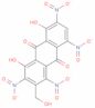 4,5-Dihydroxy-2-(hydroxymethyl)-1,3,6,8-tetranitro-9,10-anthracenedione