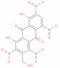 4,5-dihydroxy-2-hydroxymethyl-1,3,6,8-tetranitroanthraquinone