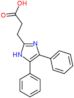 3-(4,5-diphenyl-1H-imidazol-2-yl)propanoic acid