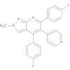 2H-Pyrazolo[3,4-b]pyridine,4,6-bis(4-fluorophenyl)-2-methyl-5-(4-pyridinyl)-