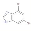 1H-Benzimidazole, 4,6-dibromo-