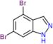 4,6-Dibromo-1H-indazole