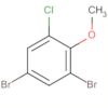 Benzene, 1,5-dibromo-3-chloro-2-methoxy-