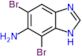 4,6-dibromo-3H-benzimidazol-5-amine