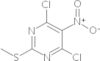 4,6-dichloro-2-(methylthio)-5-nitropyrimidine