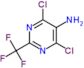 4,6-dichloro-2-(trifluoromethyl)pyrimidin-5-amine