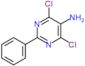 4,6-dichloro-2-phenylpyrimidin-5-amine