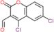 4,6-dichloro-2-oxo-2H-chromene-3-carbaldehyde