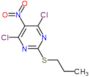 4,6-dichloro-5-nitro-2-(propylsulfanyl)pyrimidine