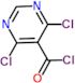 5-Pyrimidinecarbonyl chloride, 4,6-dichloro-