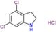 4,6-dichloroindoline hydrochloride