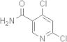 3-Pyridinecarboxamide, 4,6-dichloro-