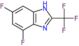 4,6-difluoro-2-(trifluoromethyl)-1H-benzimidazole