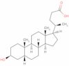 (4R)-4-[(3S,5R,8R,9S,10S,13R,14S,17R)-3-hydroxy-10,13-dimethyl-2,3,4,5,6,7,8,9,11,12,14,15,16,17-tetradecahydro-1H-cyclopenta[a]phenanthren-17-yl]pentanoic acid