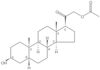 Pregnan-20-one, 21-(acetyloxy)-3-hydroxy-, (3β,5β)-