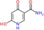 1,6-Dihydro-4-hydroxy-6-oxo-3-pyridinecarboxamide