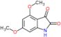 4,6-diméthoxy-1H-indole-2,3-dione