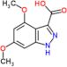 4,6-dimethoxy-1H-indazole-3-carboxylic acid