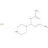 Pyrimidine, 4,6-dimethyl-2-(1-piperazinyl)-, monohydrochloride