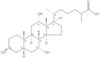 Cholestan-26-oic acid, 3,7,12-trihydroxy-, (3β,5β,7α,12α)-