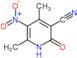 4,6-dimethyl-5-nitro-2-oxo-1,2-dihydropyridine-3-carbonitrile