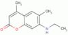 7-Ethylamino-4,6-dimethylcoumarin