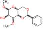 methyl 4,6-O-benzylidene-3-O-methylhexopyranoside