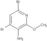 3-Pyridinamine, 4,6-dibromo-2-methoxy-