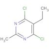 Pyrimidine, 4,6-dichloro-5-ethyl-2-methyl-