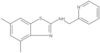 4,6-Dimethyl-N-(2-pyridinylmethyl)-2-benzothiazolamine