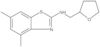 4,6-Dimethyl-N-[(tetrahydro-2-furanyl)methyl]-2-benzothiazolamine