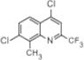 4,7-dichloro-8-methyl-2-(trifluoromethyl)quinoline