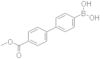 [1,1′-Biphenyl]-4-carboxylic acid, 4′-borono-, 4-methyl ester