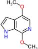 4,7-dimethoxy-1H-pyrrolo[2,3-c]pyridine