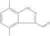4,7-Dimethyl-1H-indazole-3-carboxaldehyde