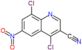 4,8-Dichloro-6-nitro-3-quinolinecarbonitrile