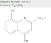 2-Quinolinecarboxylic acid, 4,8-dihydroxy-
