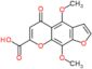 4,9-dimethoxy-5-oxo-5H-furo[3,2-g]chromene-7-carboxylic acid