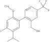 4′-Fluoro-2′-methoxy-5′-(1-methylethyl)-4-(trifluoromethyl)[1,1′-biphenyl]-2-methanol