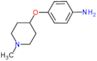 4-[(1-methylpiperidin-4-yl)oxy]aniline