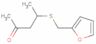 4-[(2-Furanylmethyl)thio]-2-pentanone