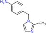 4-[(2-methyl-1H-imidazol-1-yl)methyl]aniline