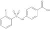 4-[[(2-Fluorophenyl)sulfonyl]amino]benzoic acid