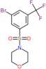 4-[[3-Bromo-5-(trifluoromethyl)phenyl]sulfonyl]morpholine