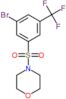4-[3-bromo-5-(trifluoromethyl)phenyl]sulfonylmorpholine
